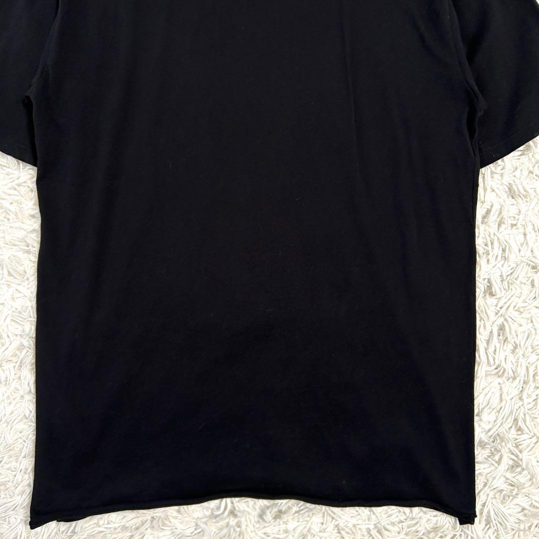 17AW✨サンローラン パリ メタリックロゴ シグネチャー Tシャツ カットソー