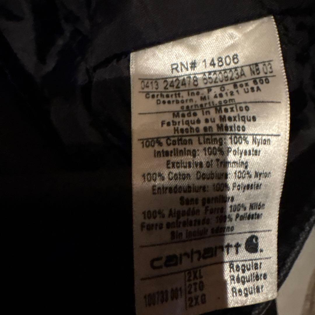 Carhartt ジャケット XL（2XL） ブラック