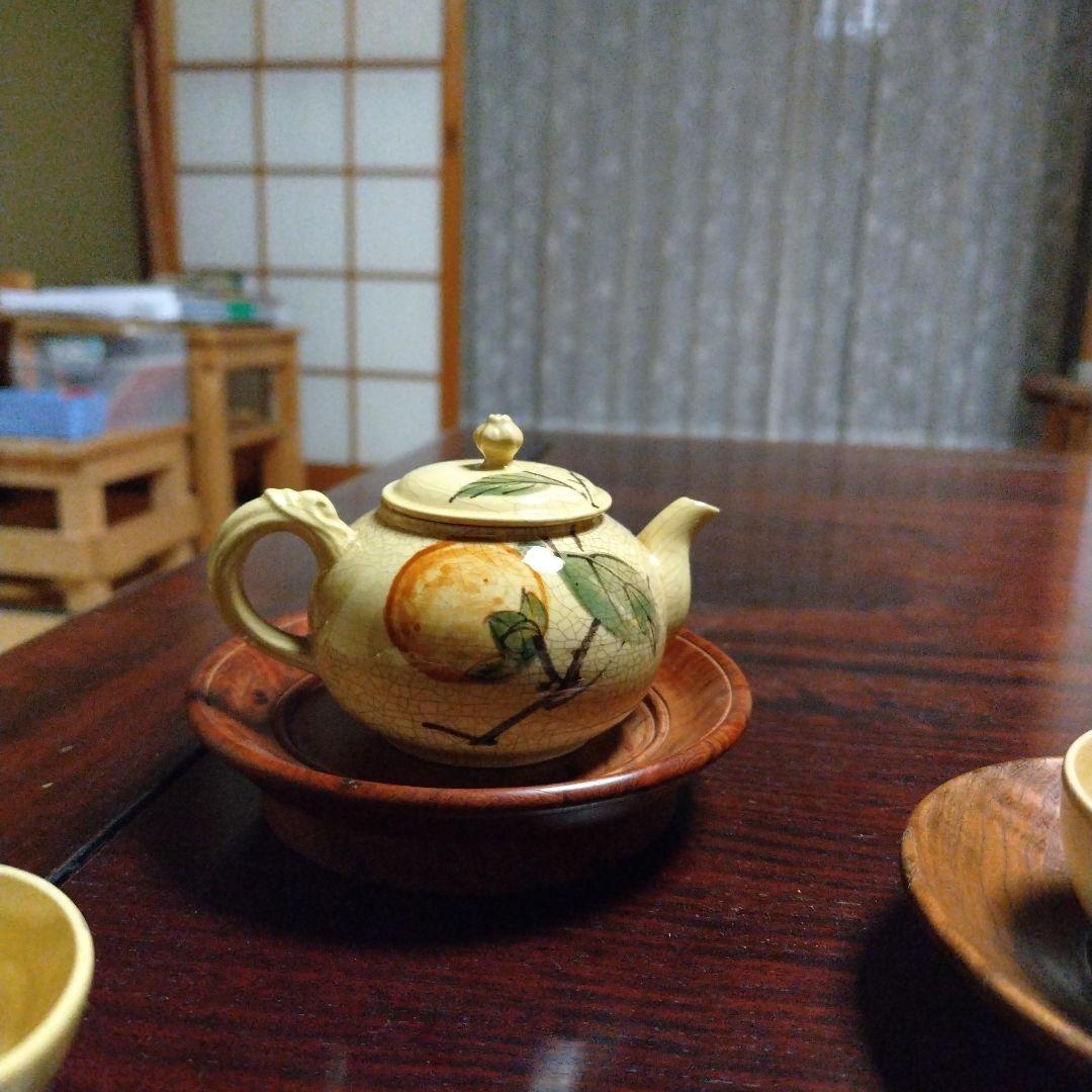 急須　煎茶道具　薩摩焼？？　古美術　時代物