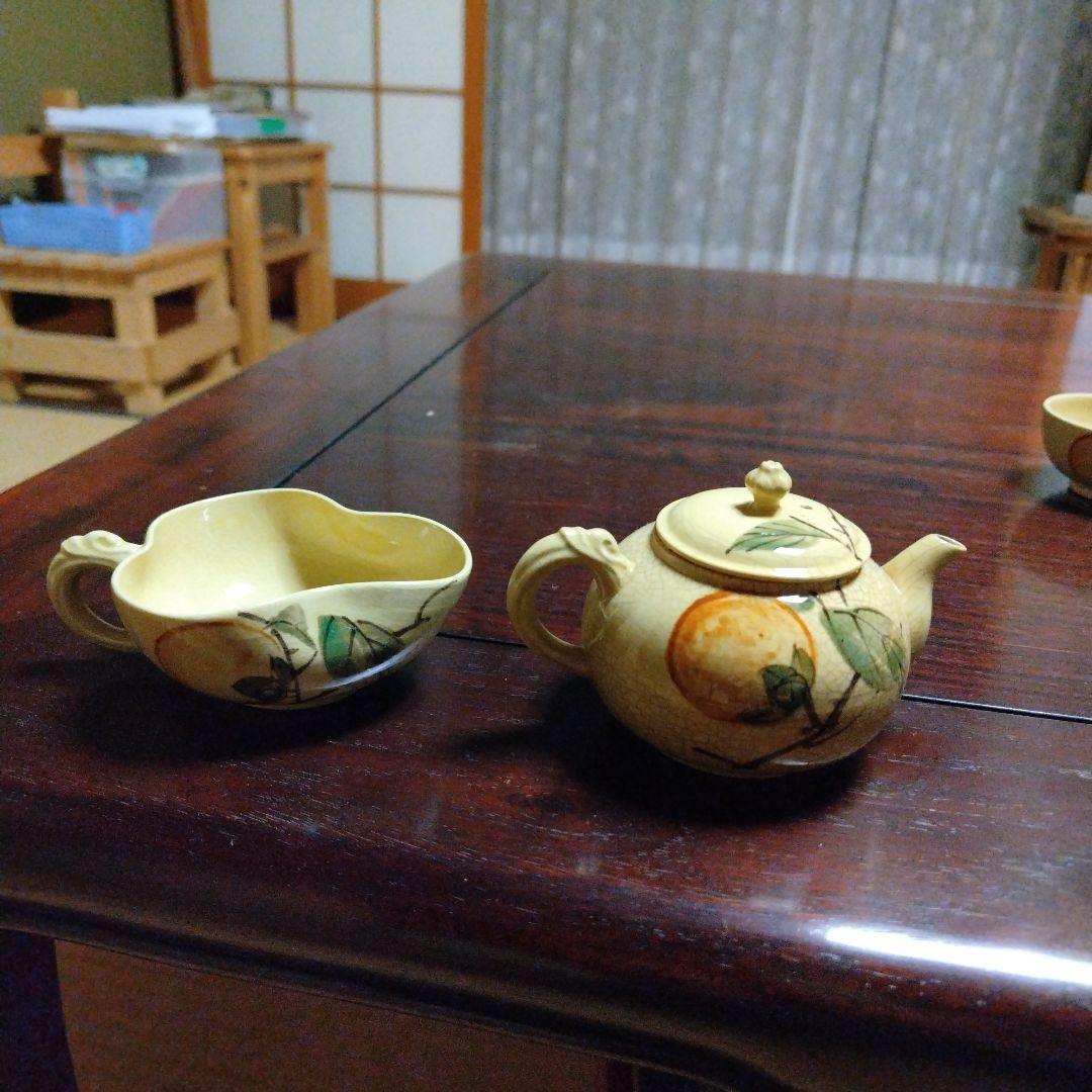急須　煎茶道具　薩摩焼？？　古美術　時代物