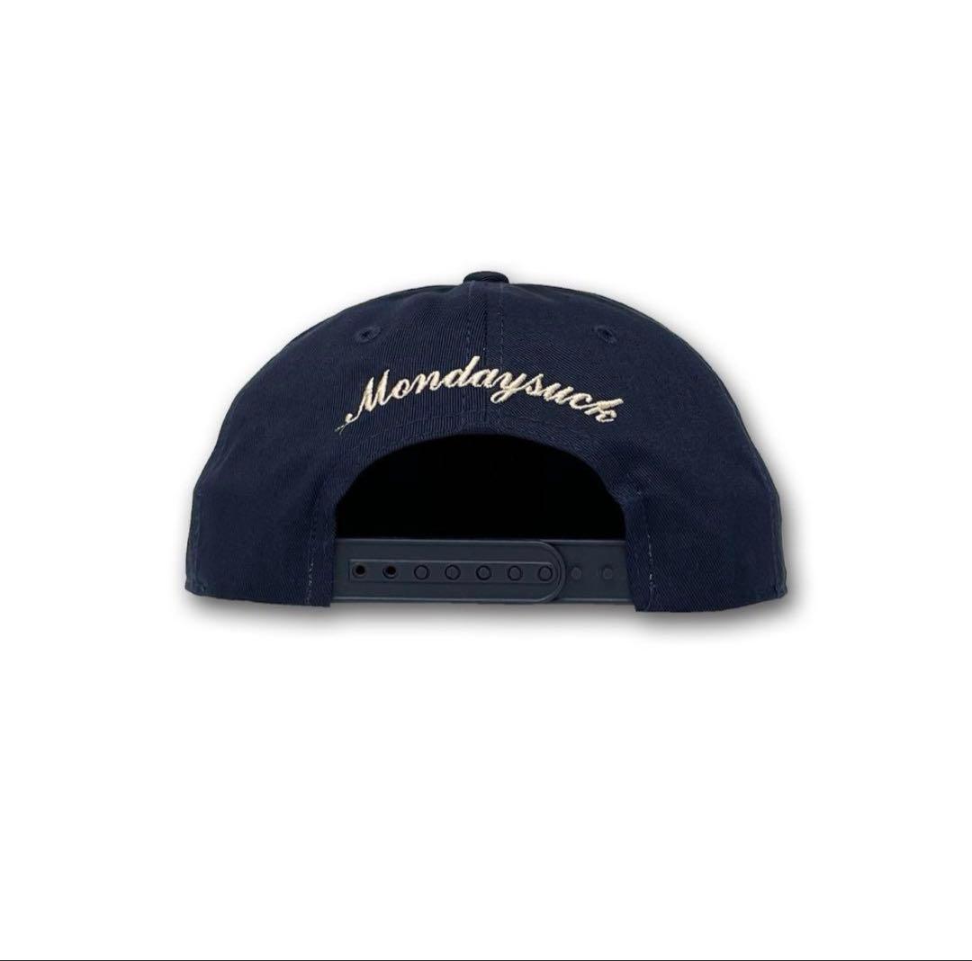 Mondaysuck マンデーサック NY キャップ ネイビー