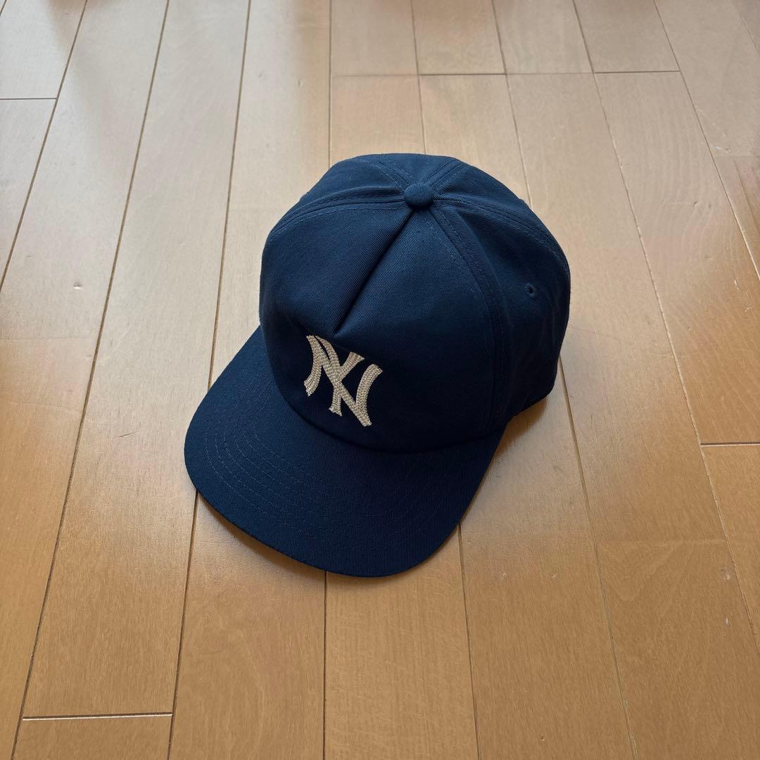 Mondaysuck マンデーサック NY キャップ ネイビー