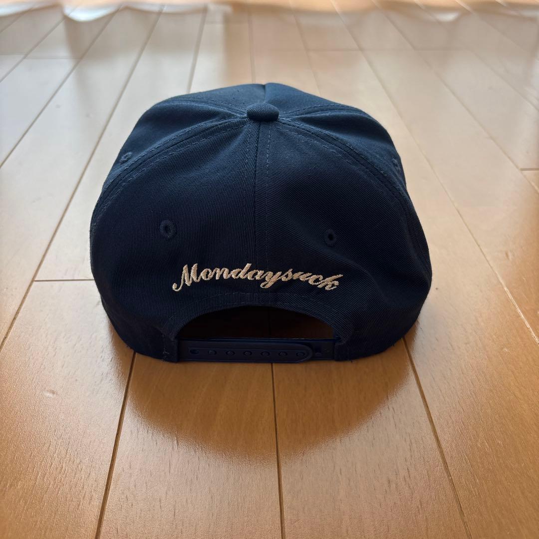 Mondaysuck マンデーサック NY キャップ ネイビー
