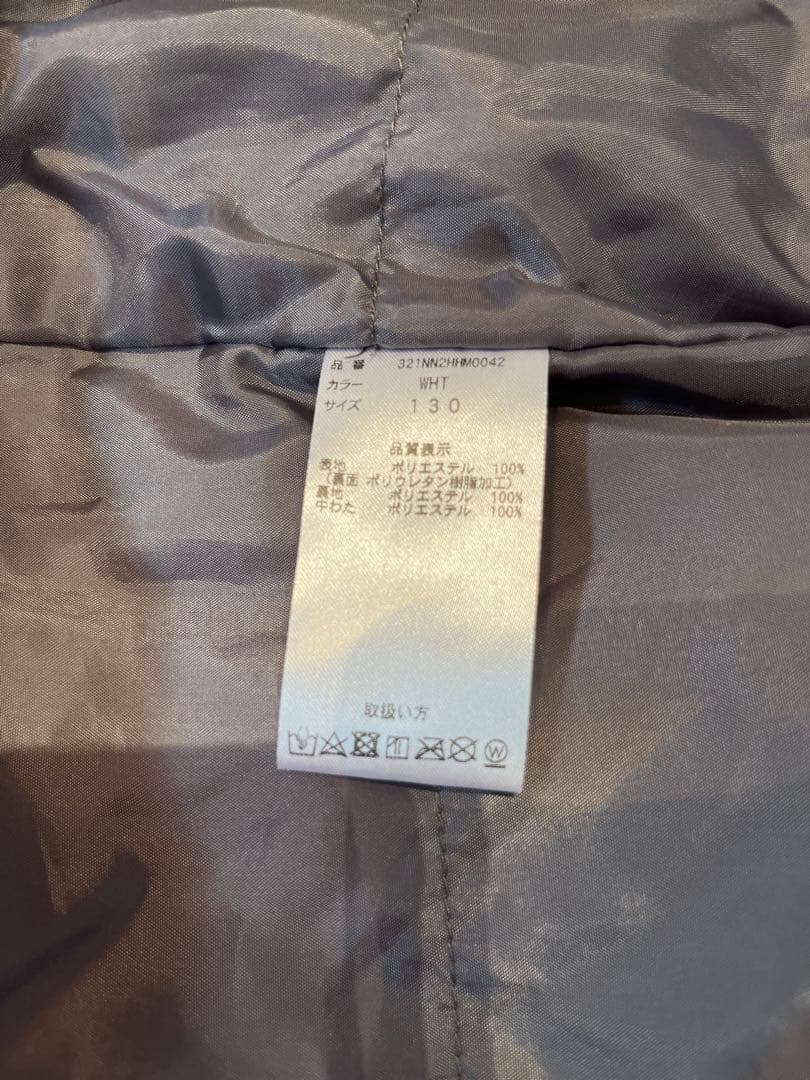 美品スキーウェア上下セット　130 ロイシュグローブセット　reusch 女の子