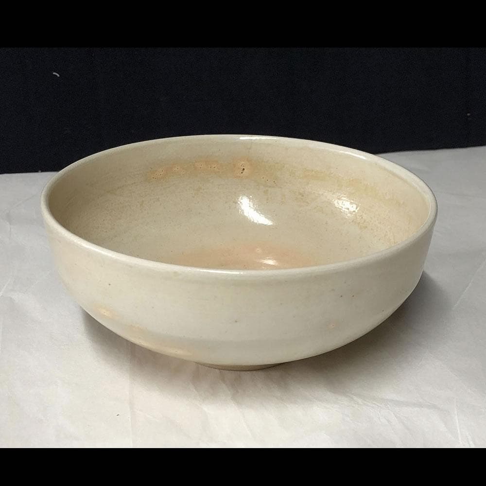 e1662 平安 丹祐 共箱 御本手 茶碗 抹茶碗 平茶碗 茶道具