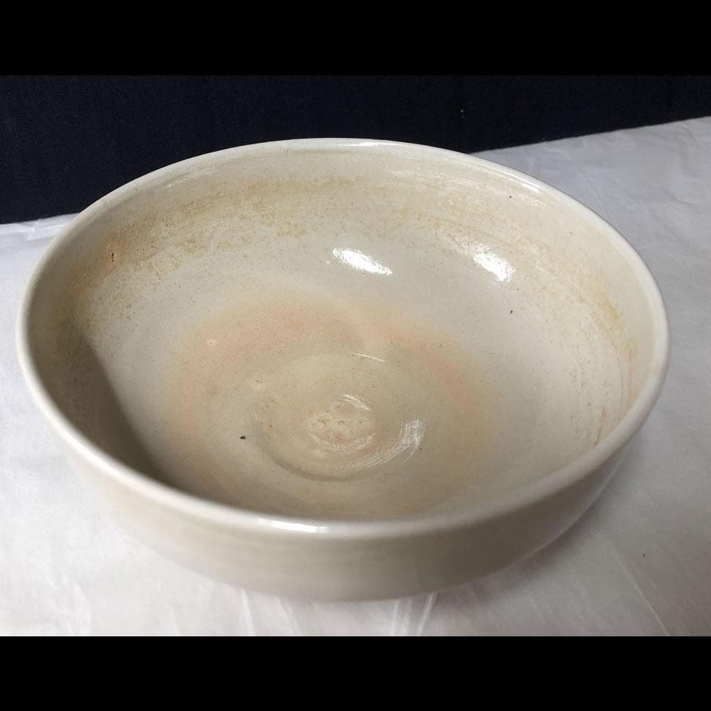 e1662 平安 丹祐 共箱 御本手 茶碗 抹茶碗 平茶碗 茶道具