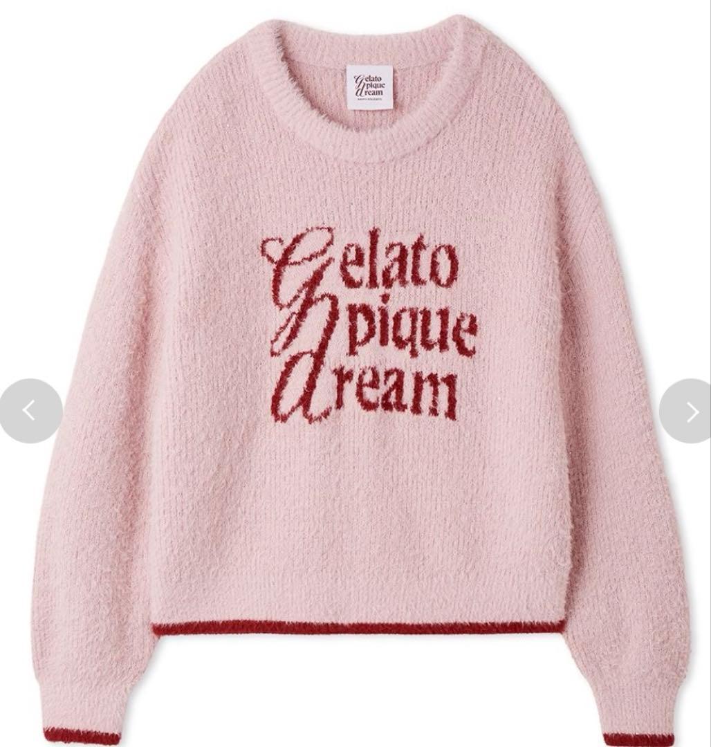 gelato pique ラメフェザープルオーバー ラメフェザーショートパンツ