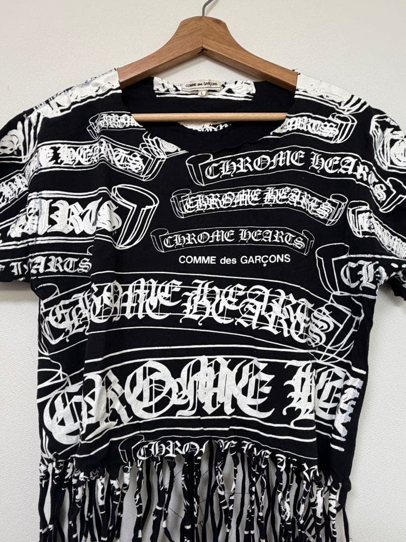 クロムハーツ　コムデギャルソン　コラボTシャツ カスタム　CDG レア