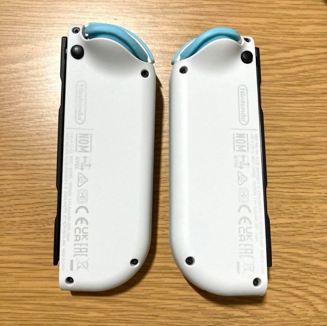 Nintendo switchジョイコン ホワイト×ライトブルー