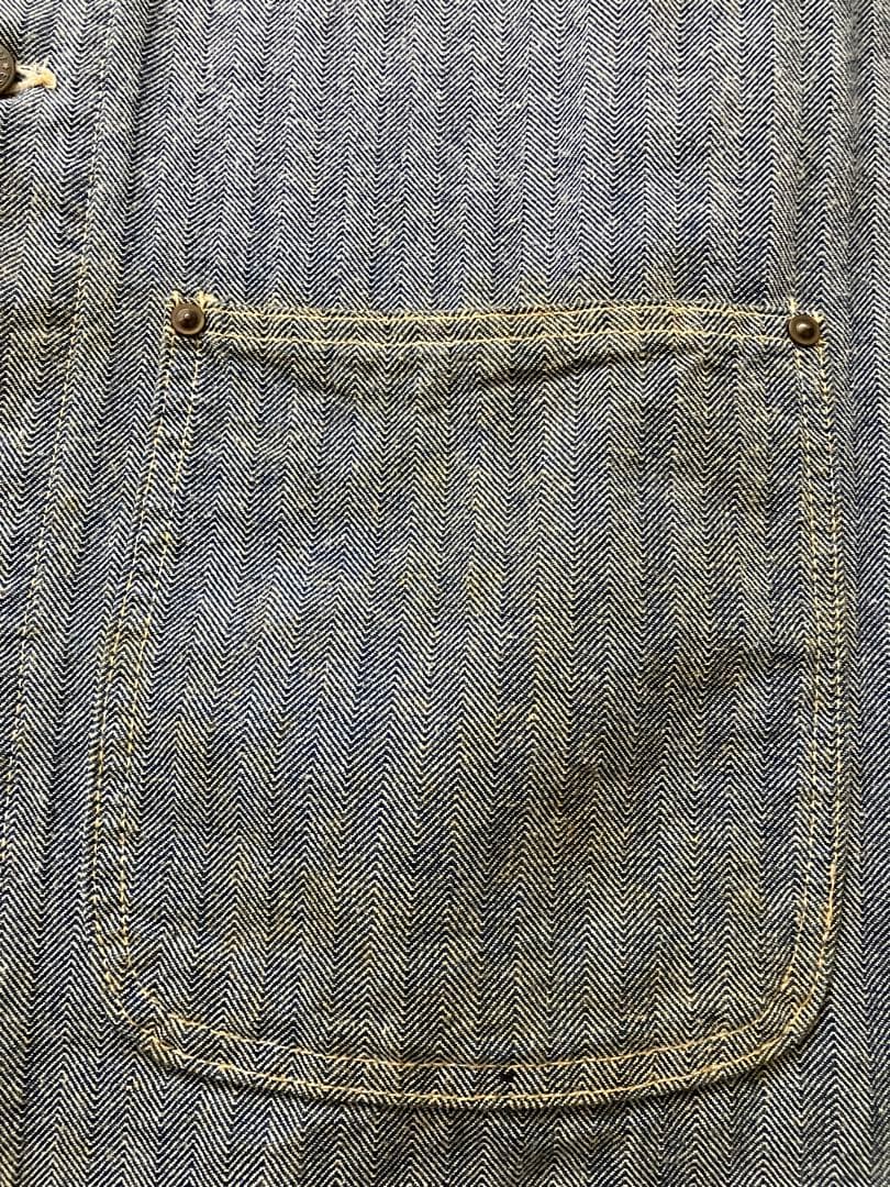 ラ*テ様 【90s 】星タグCarhartt ヘリンボーン チョアコート ビンテ