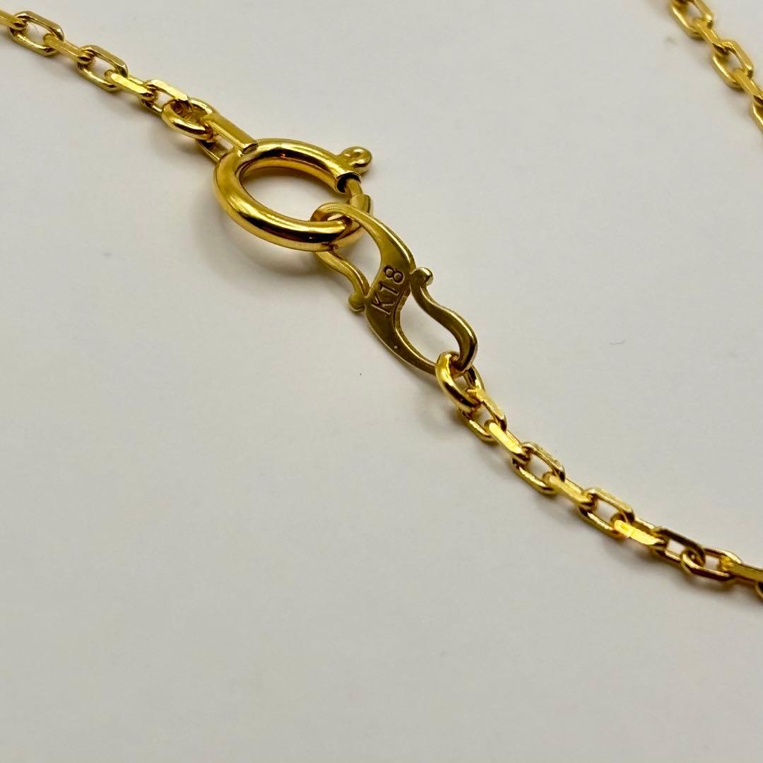 アクセサリー SYMPATHY OF SOUL K18 SquareChain 1.3mm