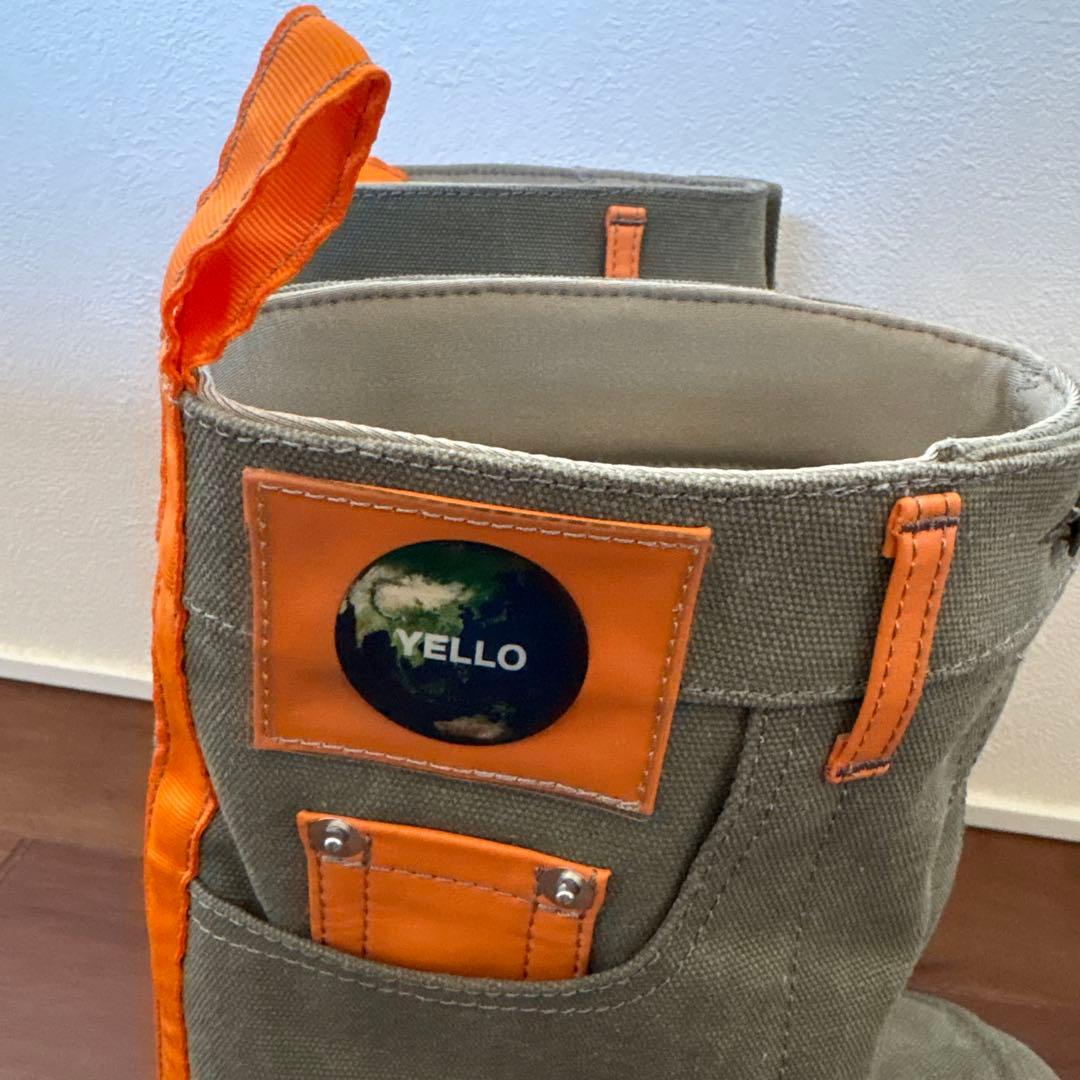 YELLOW TERRA SHORT BOOTS サイズM