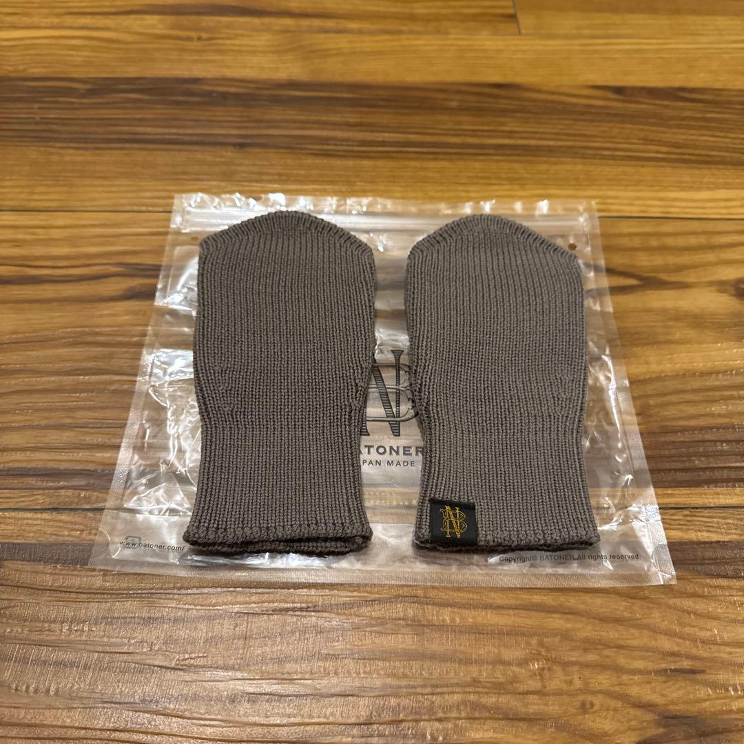 新品未使用 BATONER ソリッド ウールハンド ウォーマー バトナー 手袋
