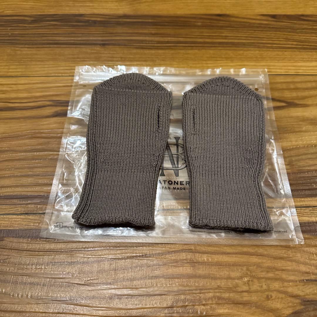 新品未使用 BATONER ソリッド ウールハンド ウォーマー バトナー 手袋
