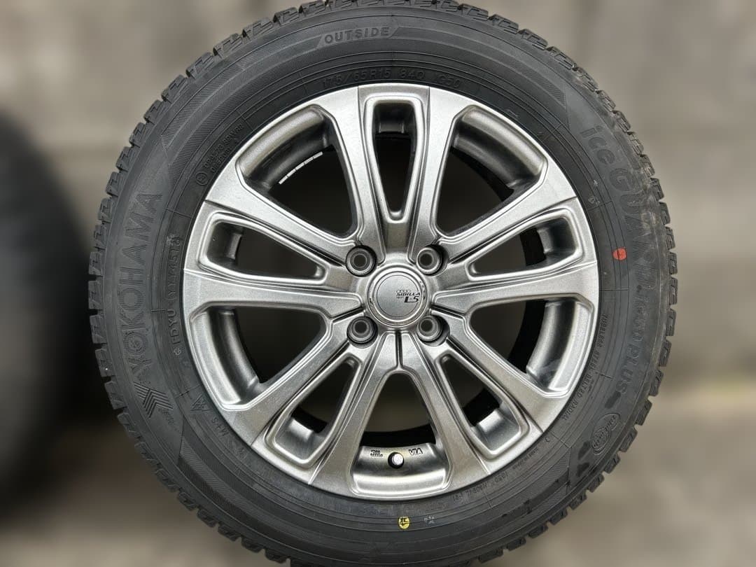 175/65R15 スタッドレスタイヤ&ホイールセット