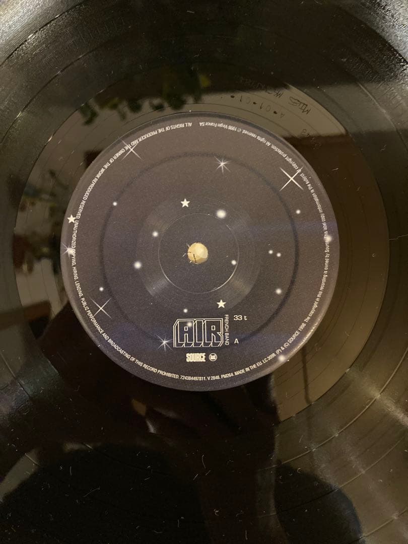 AIR Moon Safari LP EU初期盤 MILES MASTERPIE