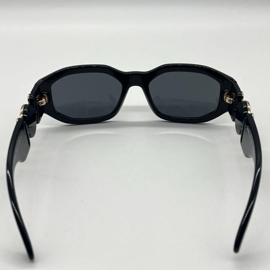 未使用級 VERSACE ヴェルサーチ メドゥーサ サングラス ビギー ブラック