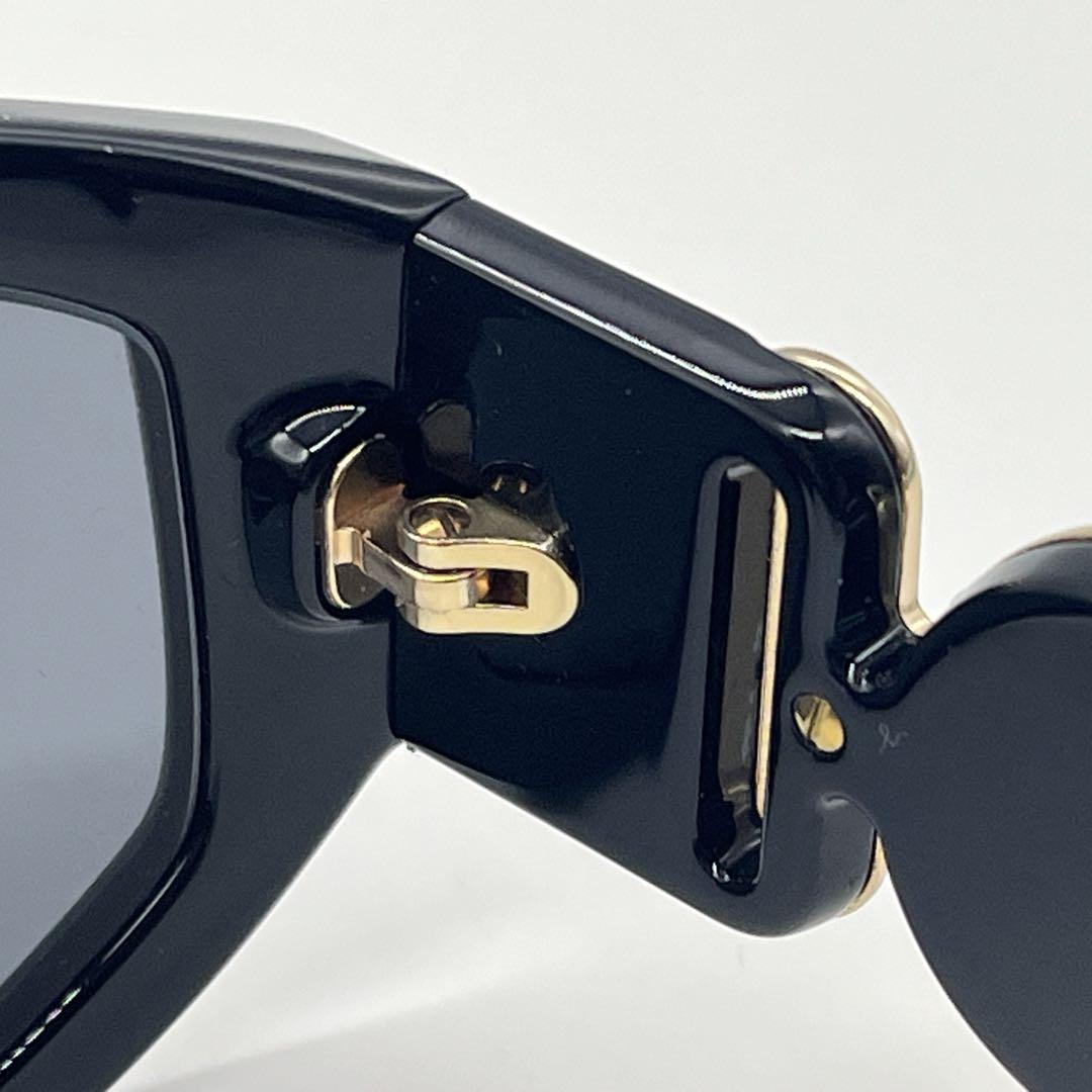 未使用級 VERSACE ヴェルサーチ メドゥーサ サングラス ビギー ブラック