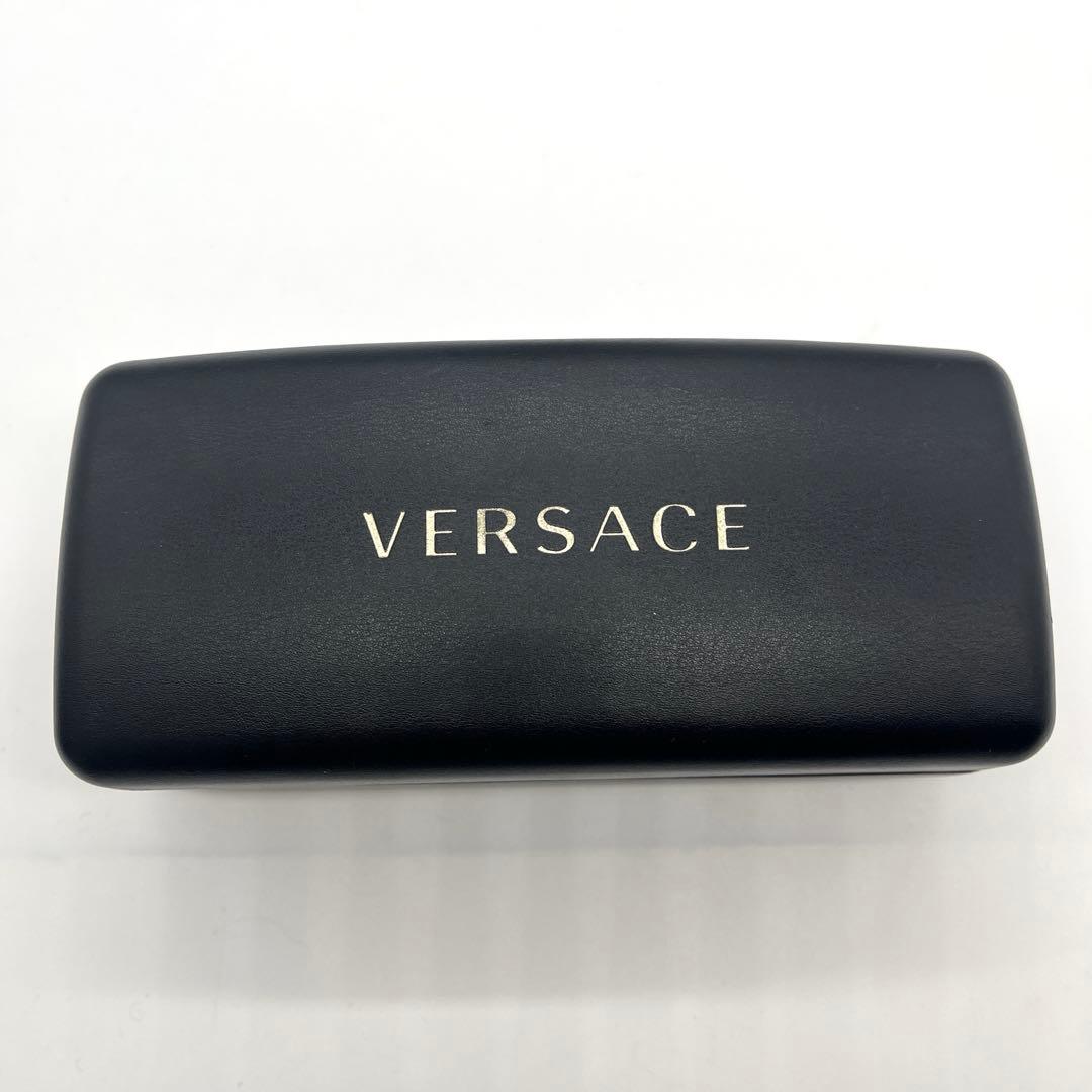 未使用級 VERSACE ヴェルサーチ メドゥーサ サングラス ビギー ブラック