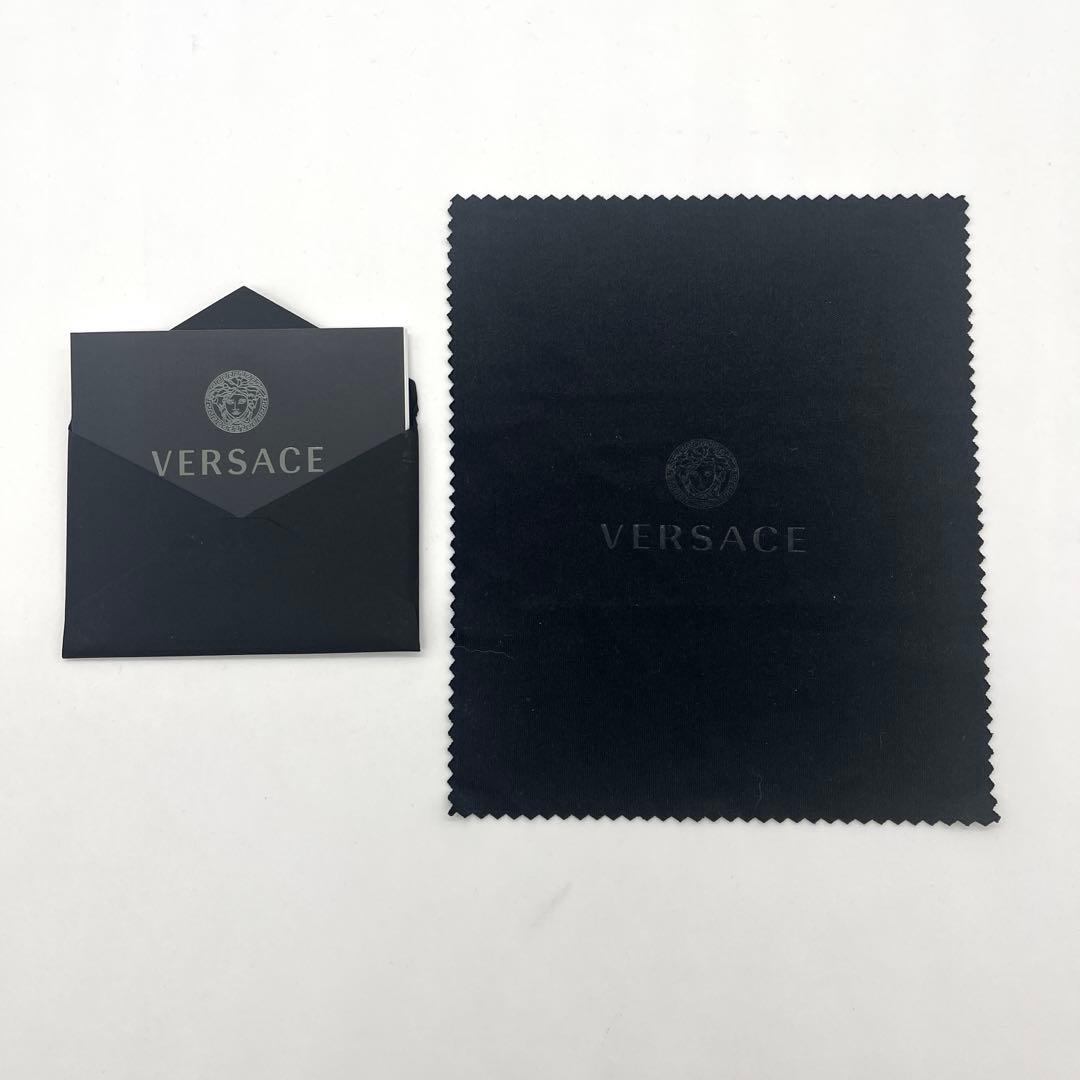 未使用級 VERSACE ヴェルサーチ メドゥーサ サングラス ビギー ブラック