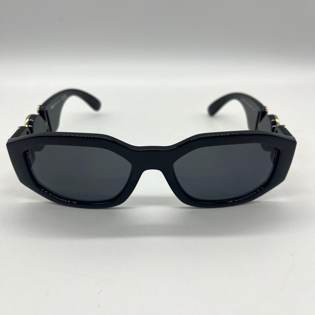未使用級 VERSACE ヴェルサーチ メドゥーサ サングラス ビギー ブラック