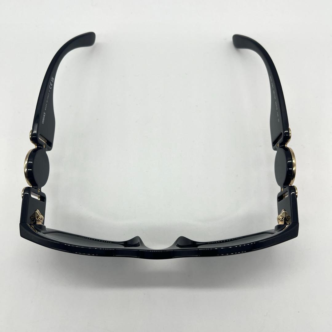 未使用級 VERSACE ヴェルサーチ メドゥーサ サングラス ビギー ブラック