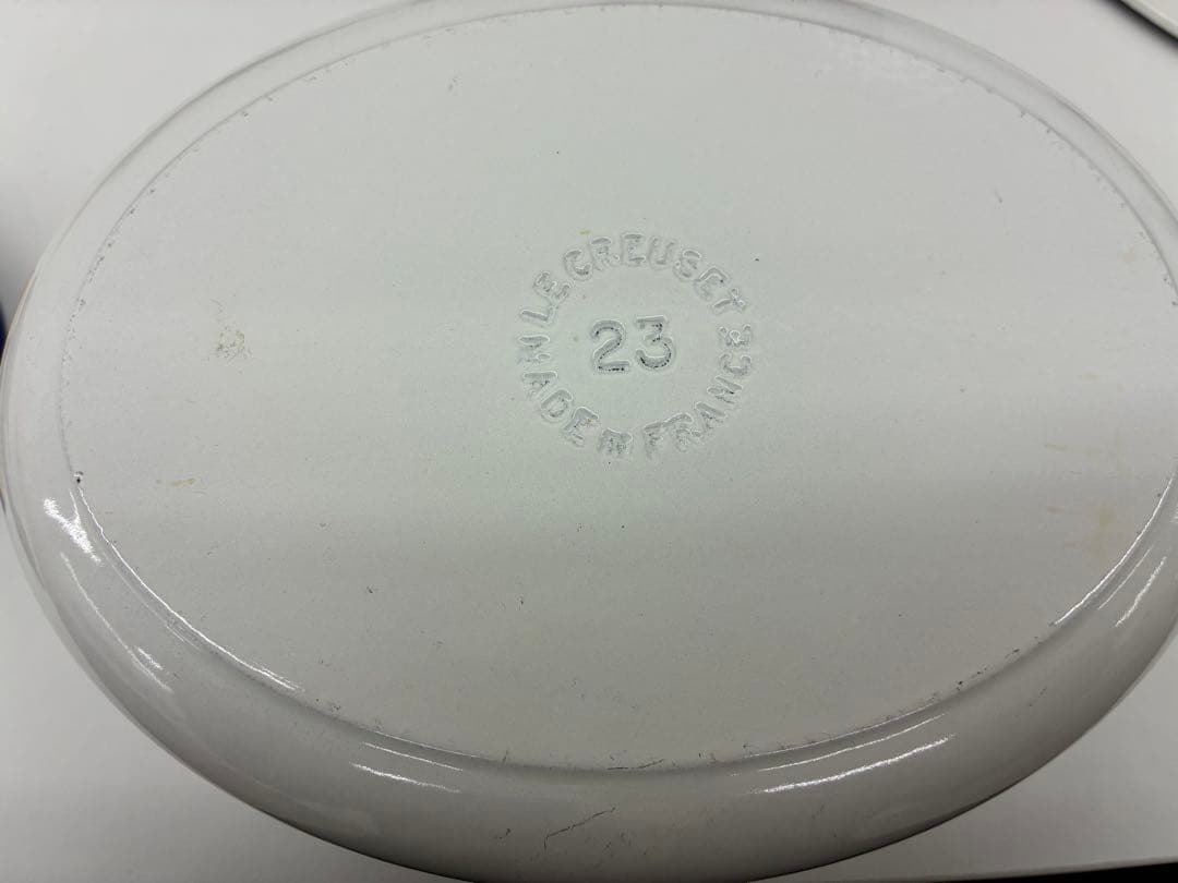 f*n様 LE CREUSET 両手鍋 ホワイト