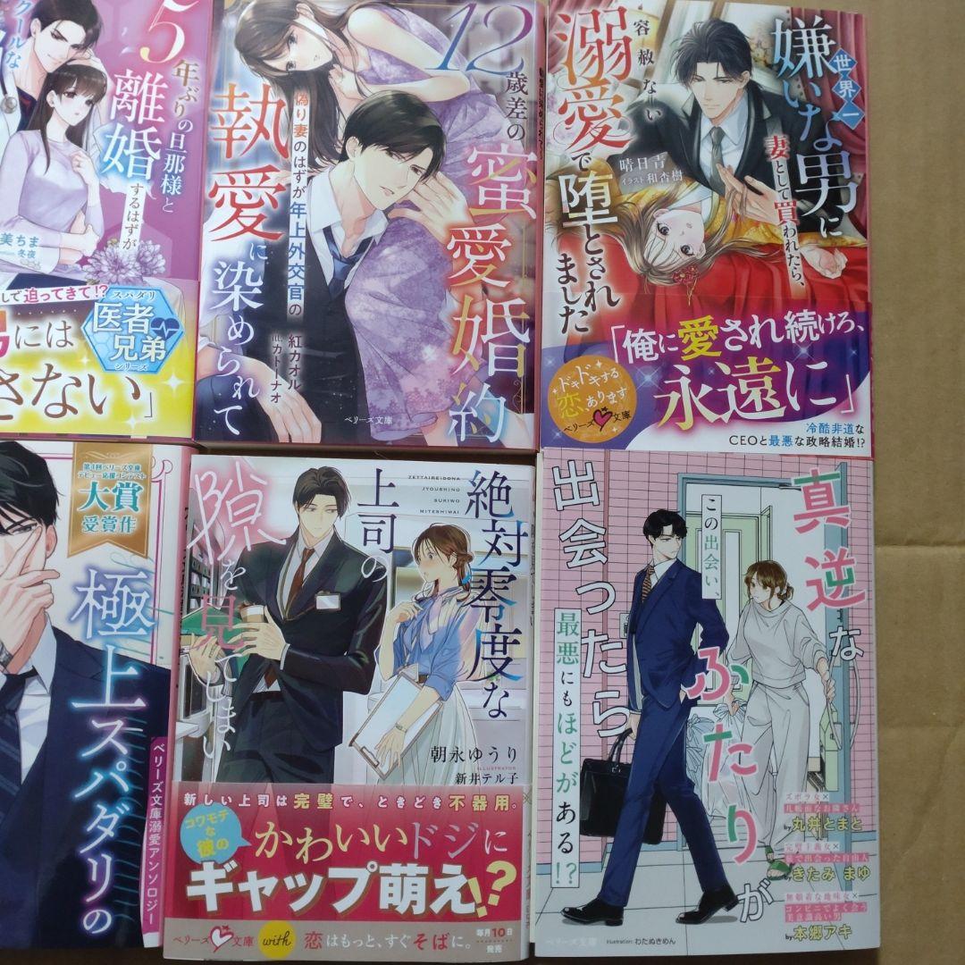 3月新刊　ベリーズ文庫6冊ベリーズ文庫with2冊　《計8冊》