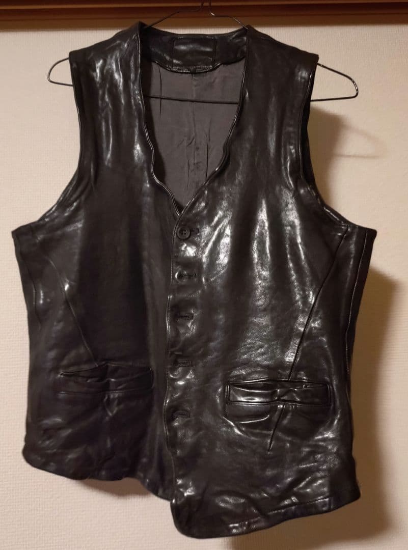 #バックラッシュ レザーベスト ジャパンショルダー