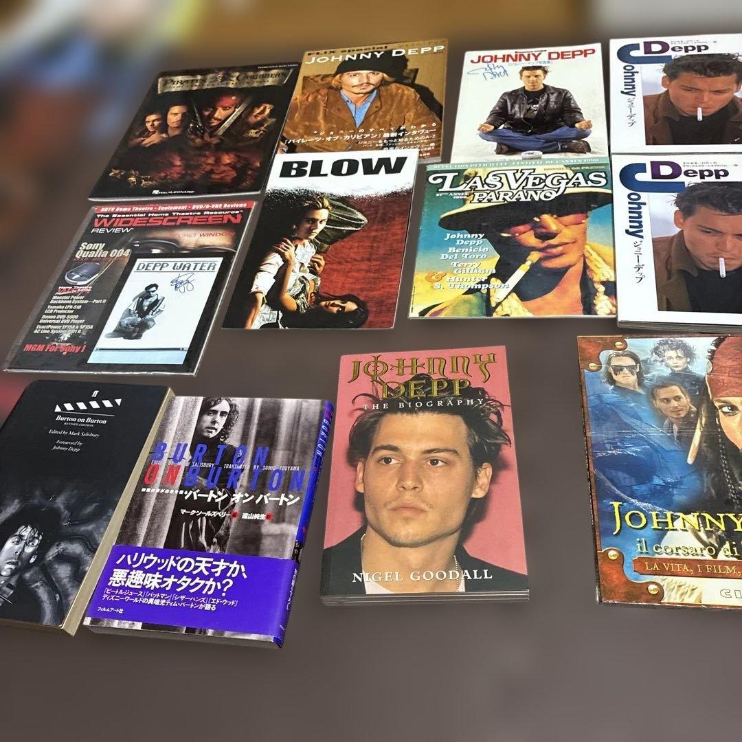 ジョニーデップポスター、本大量、パイレーツオブカリビアン、ジャックスパロウ