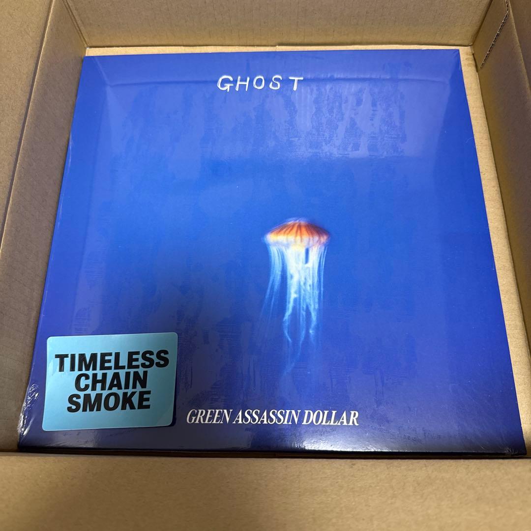 GHOST LP GREEN ASSASSIN DOLLAR ステッカー付き