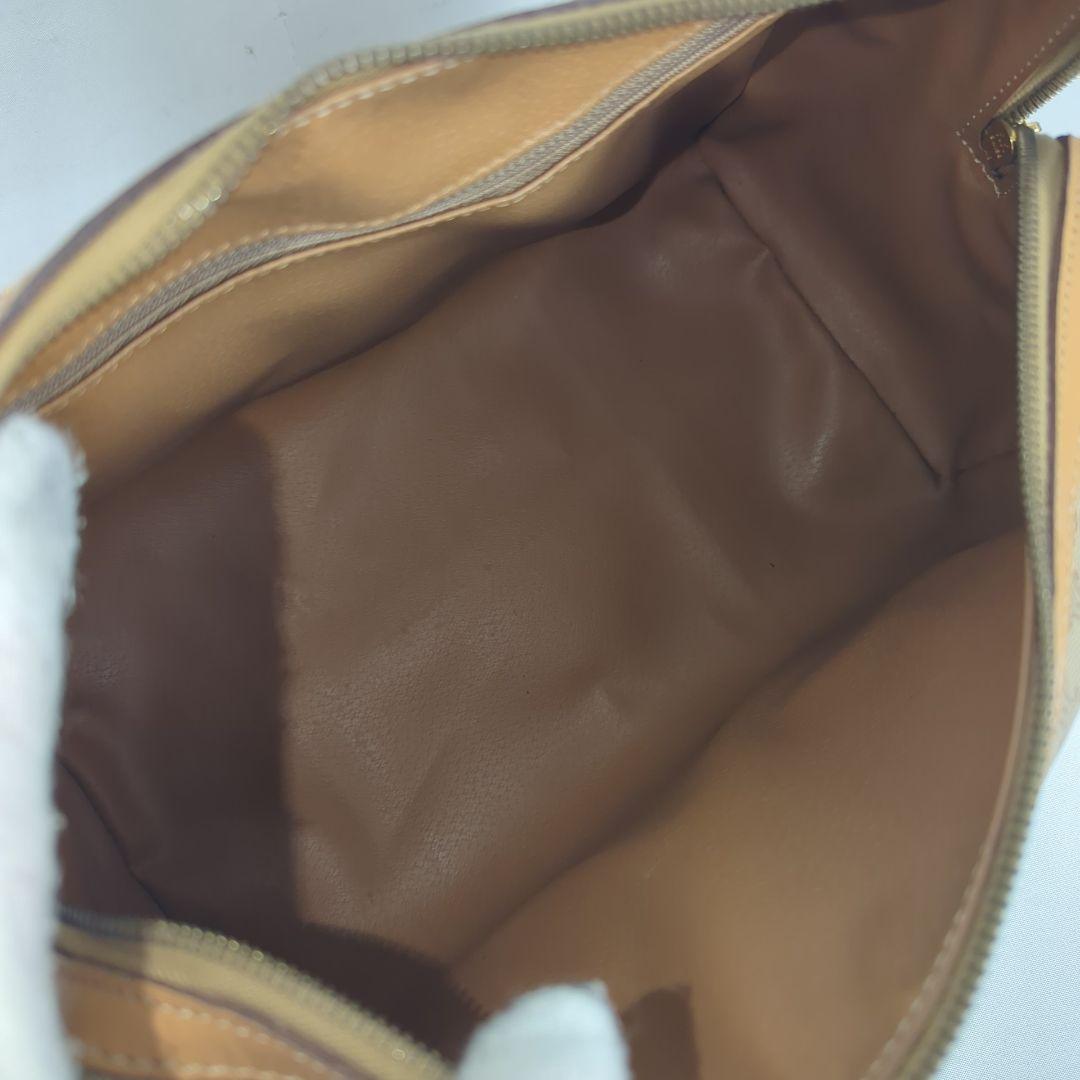 【良品】CELINE セリーヌ マカダム ミニ ボストン バッグ