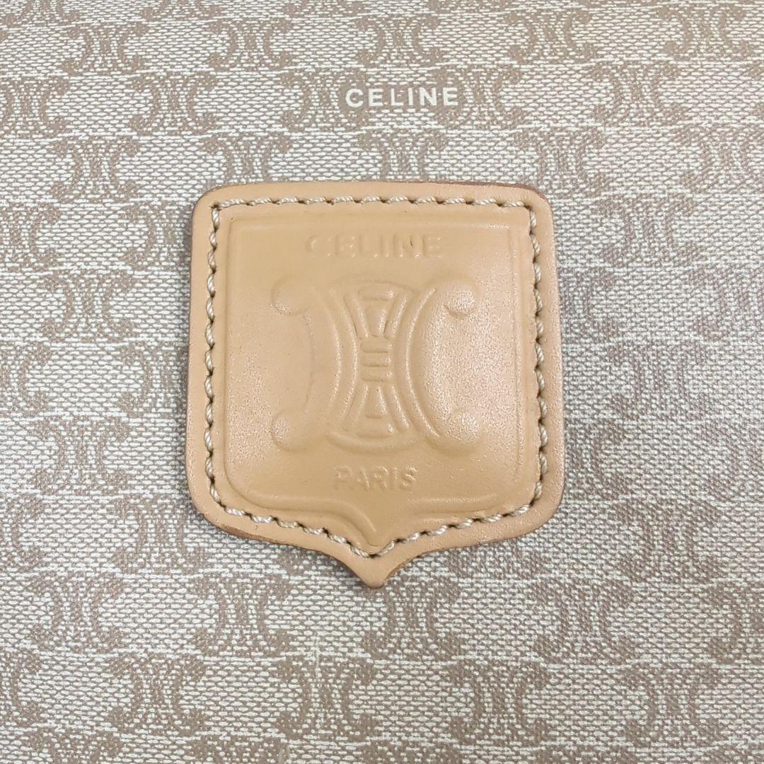 【良品】CELINE セリーヌ マカダム ミニ ボストン バッグ
