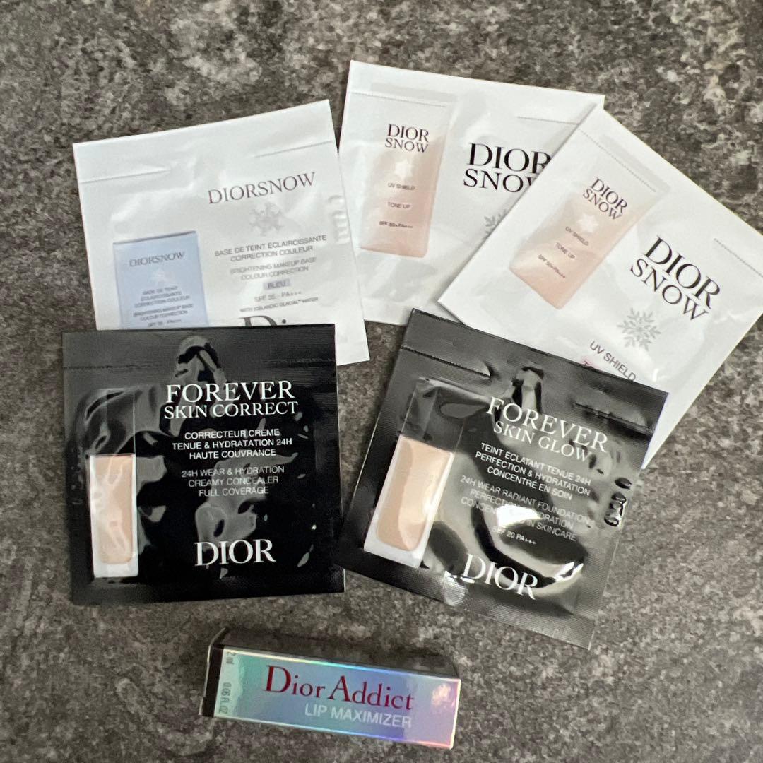 Dior ディオール スノー メイクアップ ベース ブルー/ミニマキシマイザー