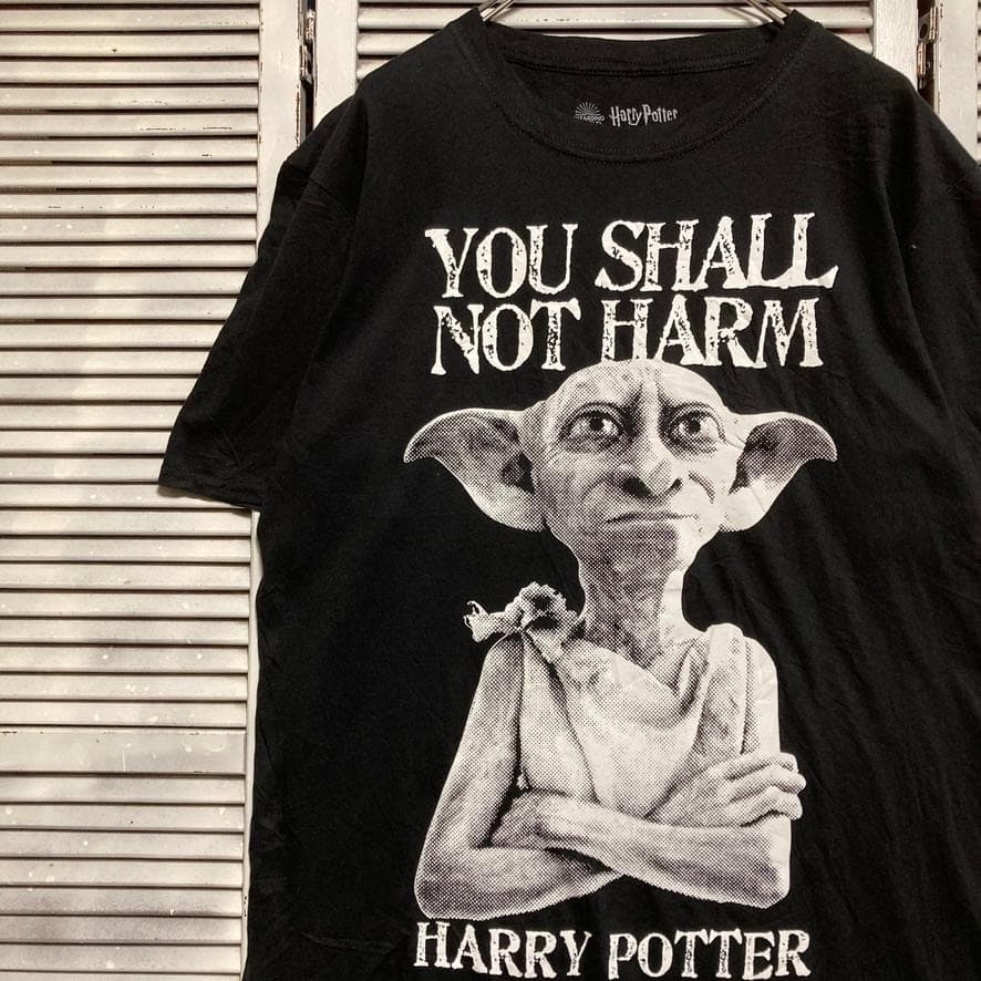 CAWJ ムービー Tシャツ ハリーポッター ドビー 黒 ビンテージ 古着