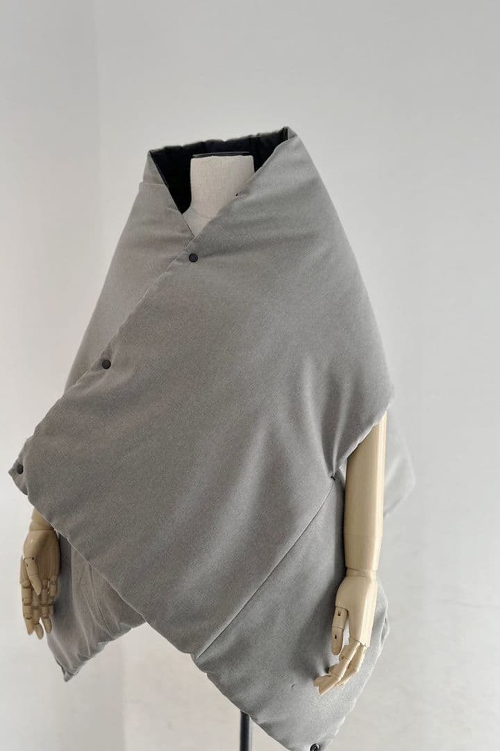 THE9SHOP 鈴木六夏　Wrap me！ ストールブラック