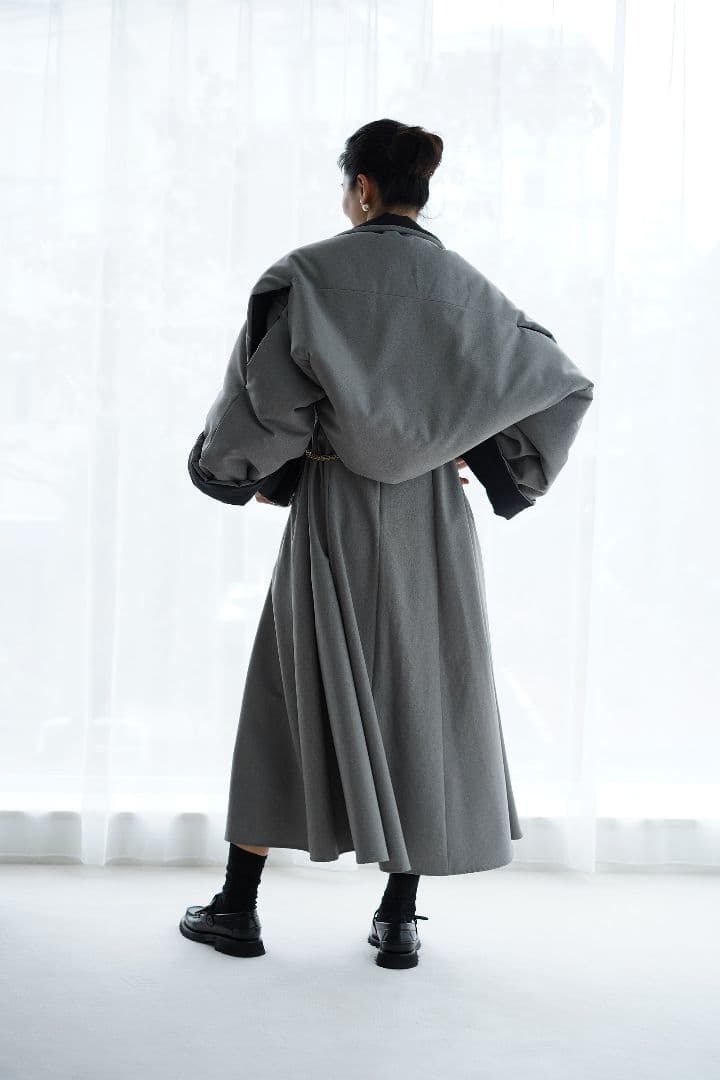 THE9SHOP 鈴木六夏　Wrap me！ ストールブラック