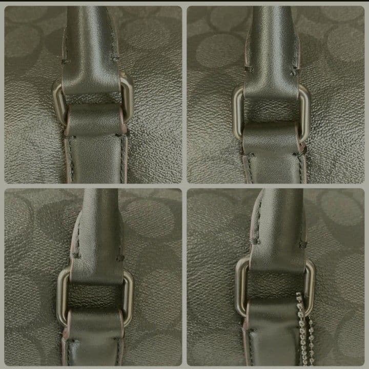 美品！COACH ボストンバッグ トレッカー バッグ　シグネクチャー