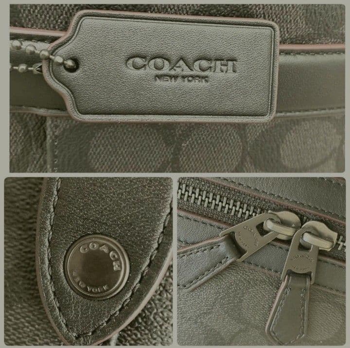 美品！COACH ボストンバッグ トレッカー バッグ　シグネクチャー