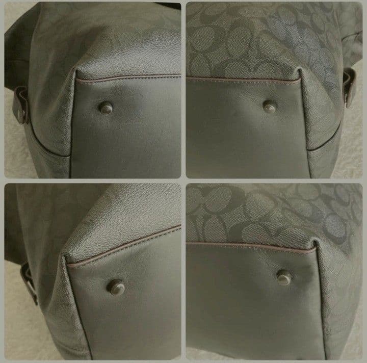美品！COACH ボストンバッグ トレッカー バッグ　シグネクチャー