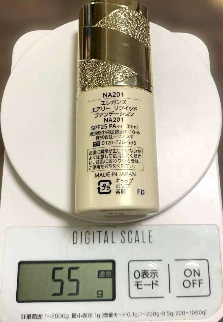 Elegance NA201 リキッドファンデーション 30ml セット
