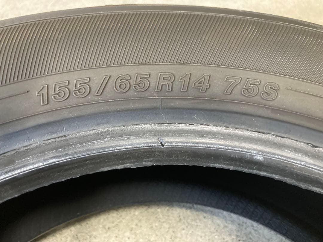 155/65R14 ブルーアースES 4本セット 送料込み ヨコハマタイヤ
