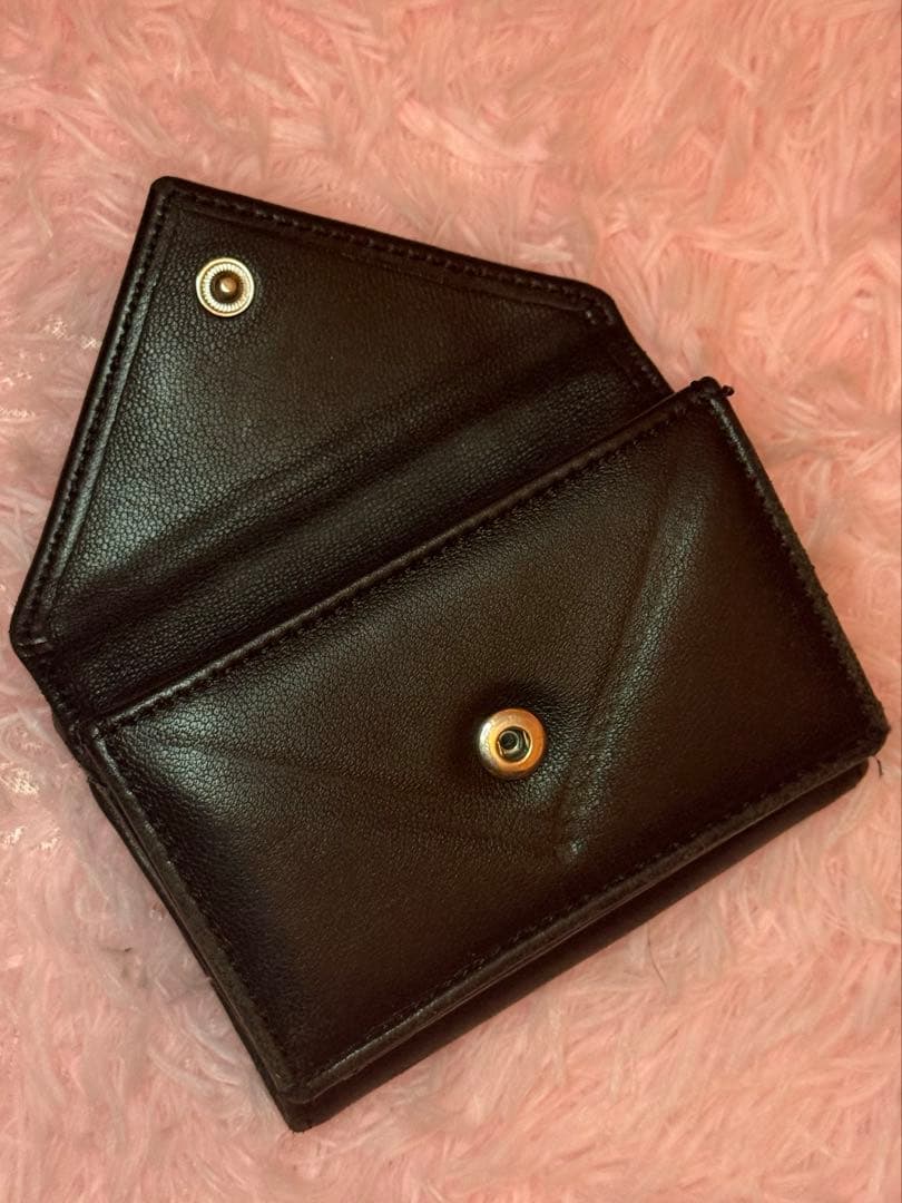 Vivienne Westwood 三つ折財布 黒 オーブ ブラック