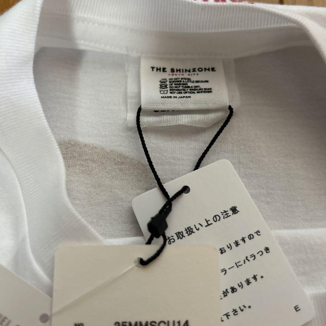 シンゾーン　カクテル 半袖Tシャツ ホワイト　レッド
