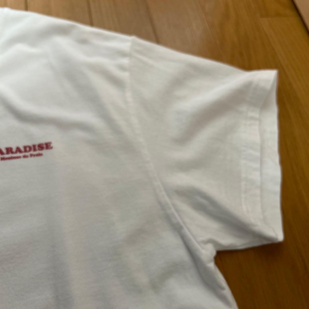 シンゾーン　カクテル 半袖Tシャツ ホワイト　レッド