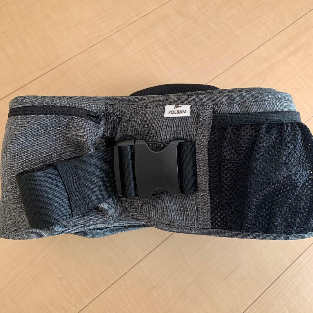 POLBAN ADVANCE ポルバン アドバンス　ヒップシート　メランジグレー