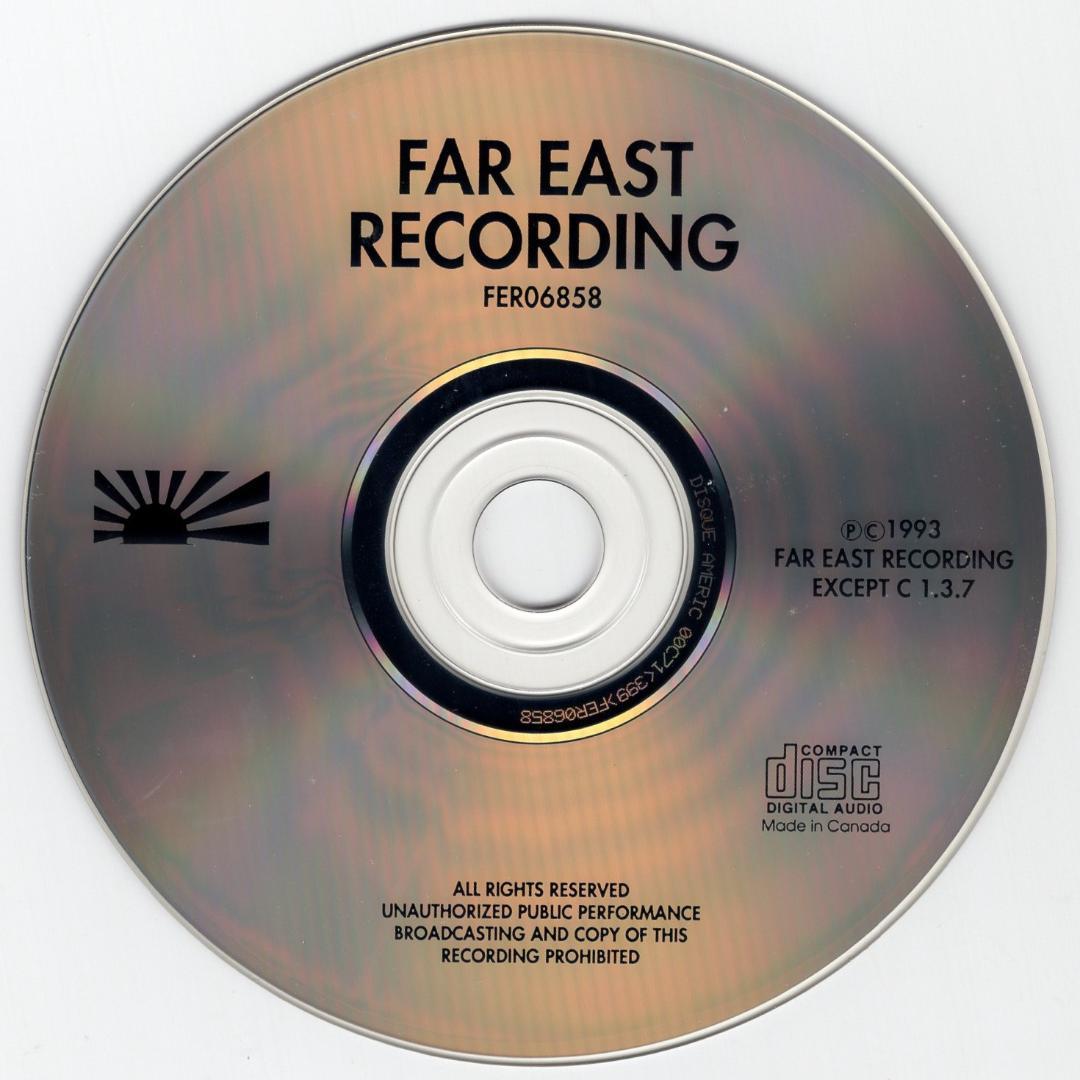 横田信一郎 寺田創一 Far East Recording [FER06858]