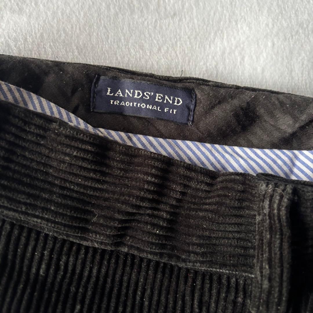 極上90〜00s LAND'S END black corduroy pants