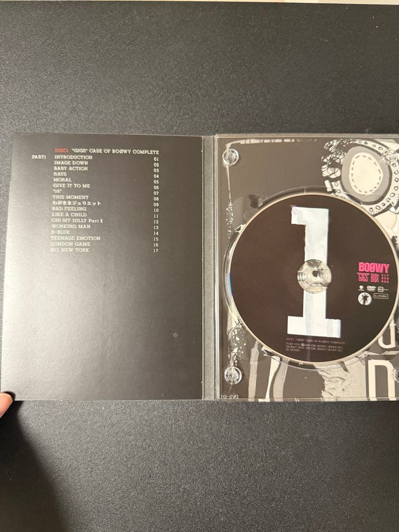 【完全限定生産・レア　DVD8枚組】BOØWY GIGS BOX