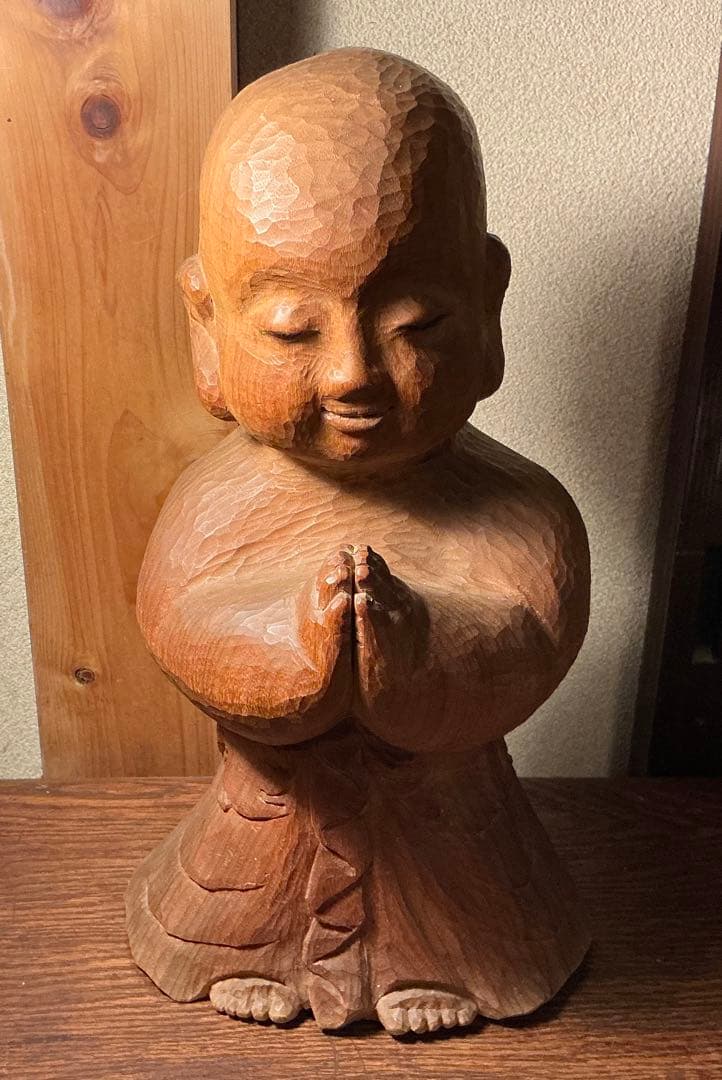 H*i様 前島秀章　太子　木彫　仏像